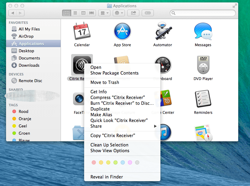 Citrix receiver for mac 12 4